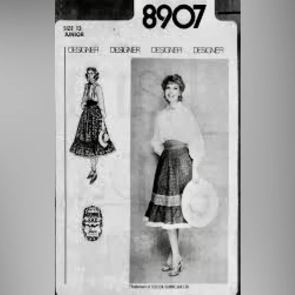 Gunne Sax “Jeunes Filles by Jessica, San Francisco” skirt - Picture 14 of 15